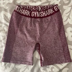 Gymshark Flex Shorts - Claret Marl/Pink - L